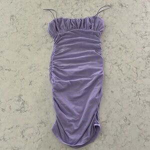 Princess Polly Purple Ruched Mini Dress